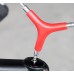 FixtureDisplays® Bicycle Repair Tool 3 Way Hex Wrench Spanner 4/5/6mm 16838